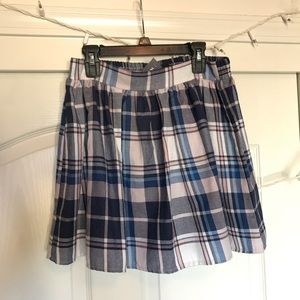 NWT Wet seal Plaid Skirt